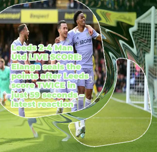 Leeds united score today please