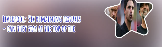 Liverpool next six fixtures