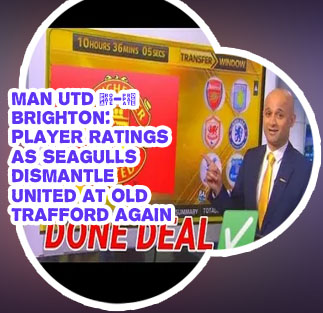 News now man united transfer zone
