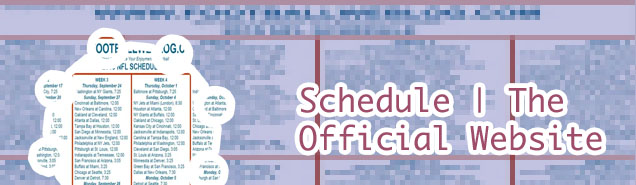 Nfl tomorrow schedule